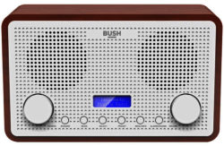 Bush Walnut Wooden DAB Radio